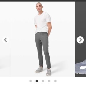 lululemon ABC Pants 31" Warpstreme in Charcoal Grey.